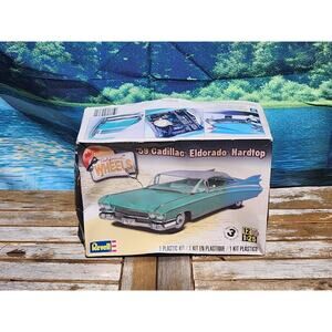 Revell 1959 Cadillac Eldorado Hardtop. California Wheels Open Box/ Sealed bags